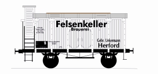 BuBi Model N40071 - N - Kühlwagen Felsenkellser